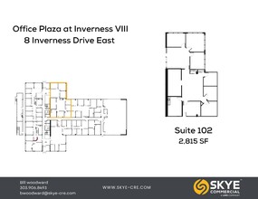 8 Inverness Dr E, Englewood, CO à louer Plan d  tage- Image 1 de 1