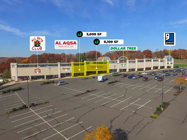 1145-1167 N Colony Rd, Wallingford, CT à louer - Photo du bâtiment - Image 3 de 4