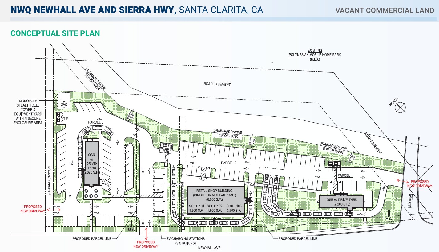 NWQ Newhall Ave & Sierra Hwy, Santa Clarita, CA à louer Photo du bâtiment- Image 1 de 6