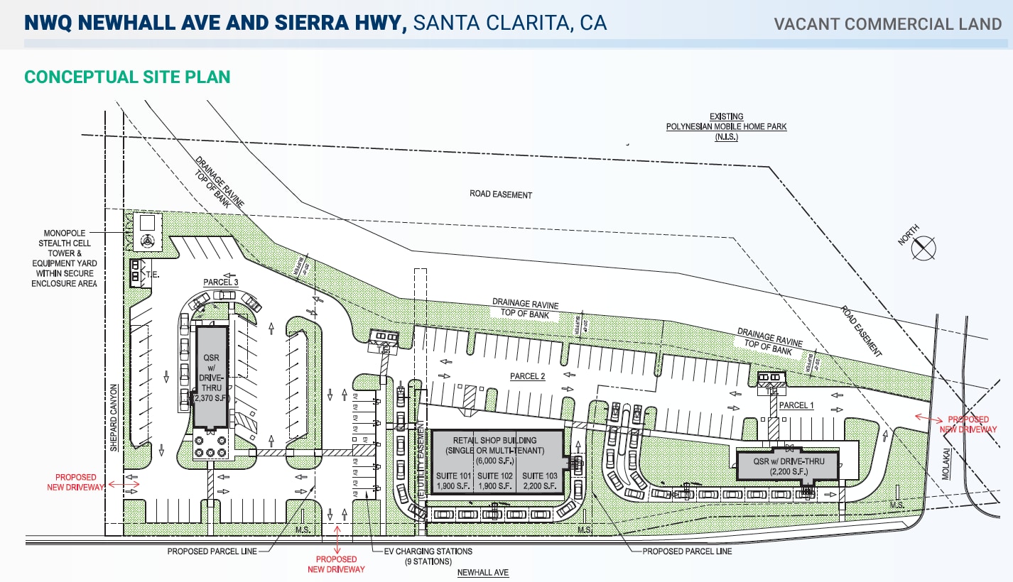 NWQ Newhall Ave & Sierra Hwy, Santa Clarita, CA à louer Photo du bâtiment- Image 1 de 6