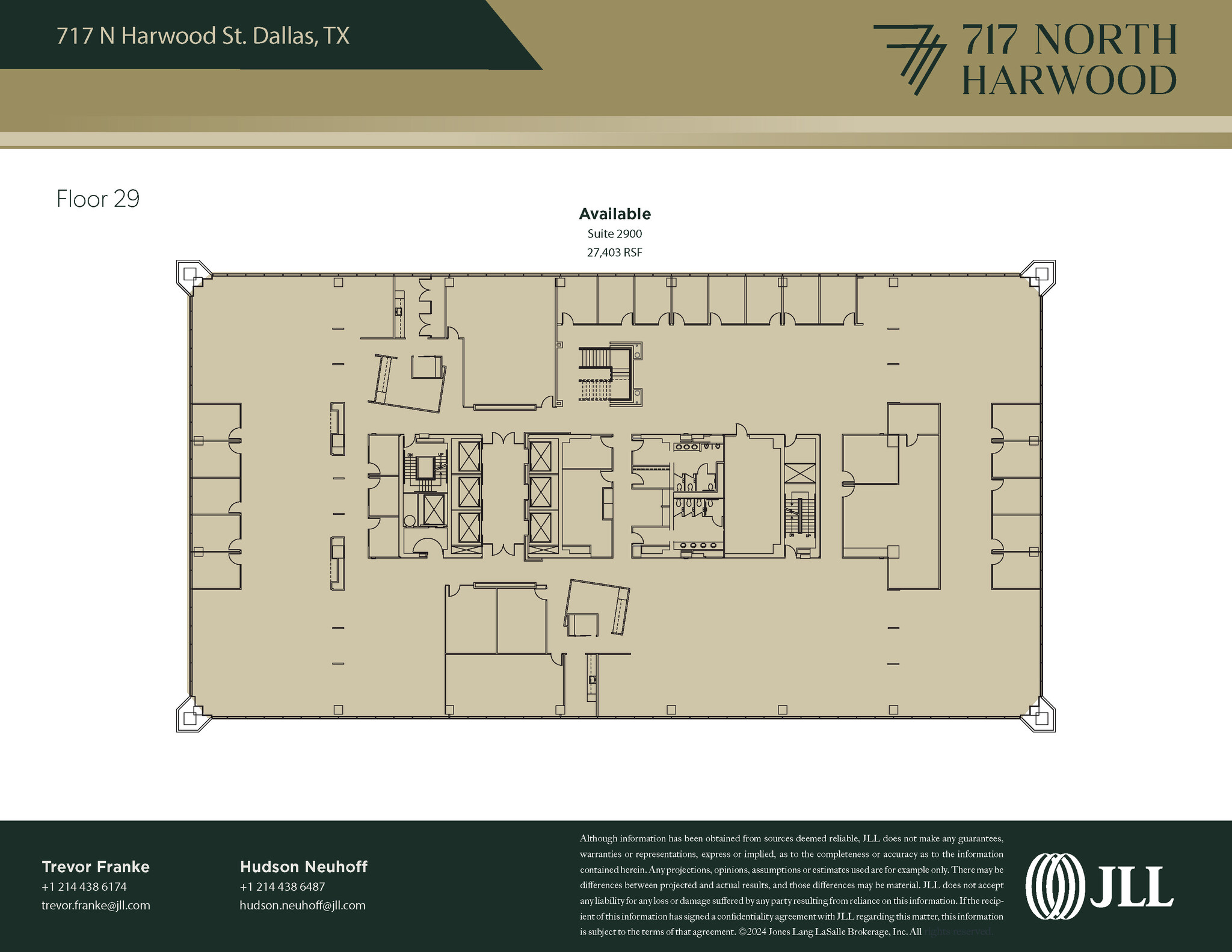717 N Harwood St, Dallas, TX for lease Floor Plan- Image 1 of 1