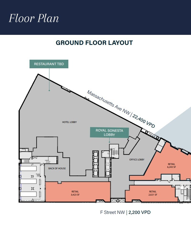 20 Massachusetts Ave NW, Washington, DC for lease Floor Plan- Image 1 of 1