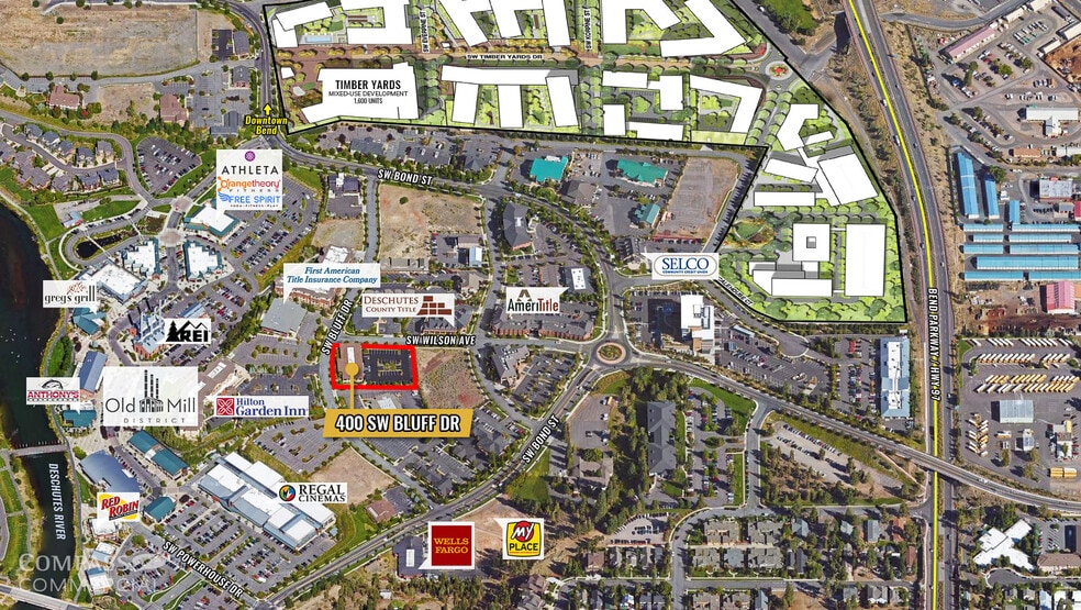 400 SW Bluff Dr, Bend, OR à louer - Photo du bâtiment - Image 2 de 2