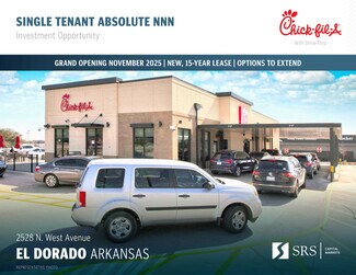 Plus de détails pour 2528 N West Ave, El Dorado, AR - Commerce de détail à vendre