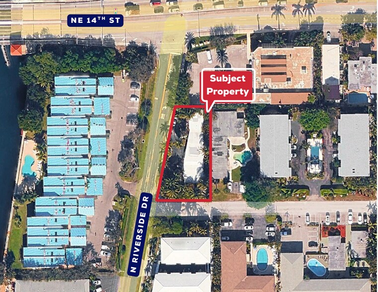 1300 N Riverside Dr, Pompano Beach, FL à vendre - Photo du bâtiment - Image 2 de 11