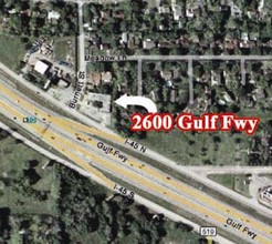 2600 Gulf Fwy, La Marque, TX - Aérien  Vue de la carte - Image1