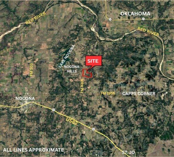2116 FM 3301, Nocona, TX à vendre - Aérien - Image 2 de 33