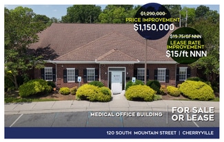More details for 120 S Mountain St, Cherryville, NC - Office for Sale