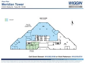 5100 E Skelly Dr, Tulsa, OK à louer Plan d’étage- Image 1 de 1