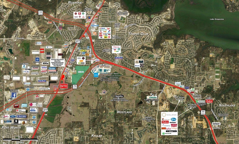 720 S Highway 377, Roanoke, TX à louer - Photo du bâtiment - Image 2 de 6