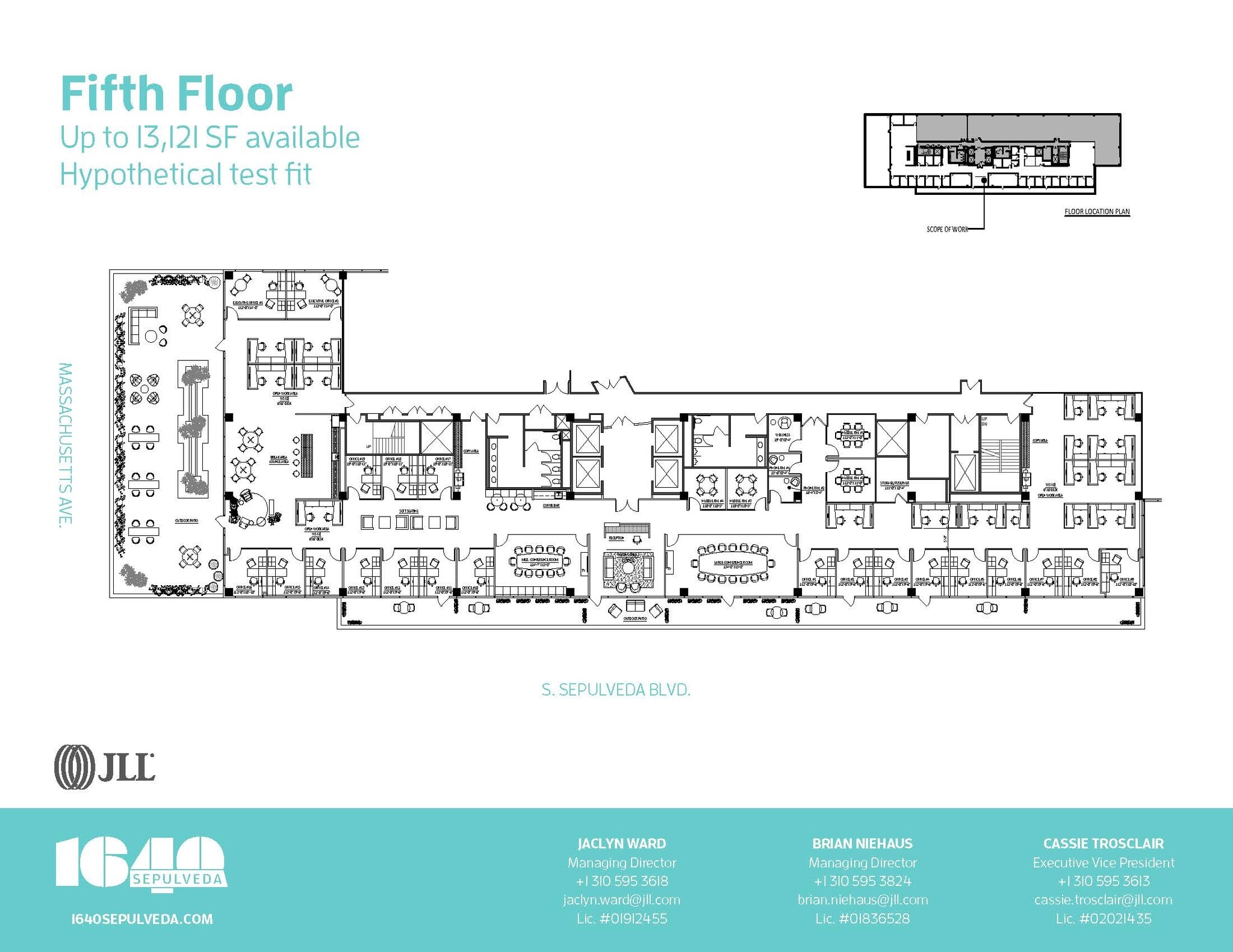 1640 S Sepulveda Blvd, Los Angeles, CA for lease Floor Plan- Image 1 of 1