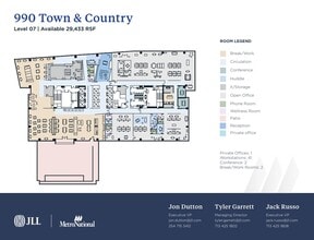 800 Town & Country Blvd, Houston, TX à louer Plan d’étage- Image 1 de 1