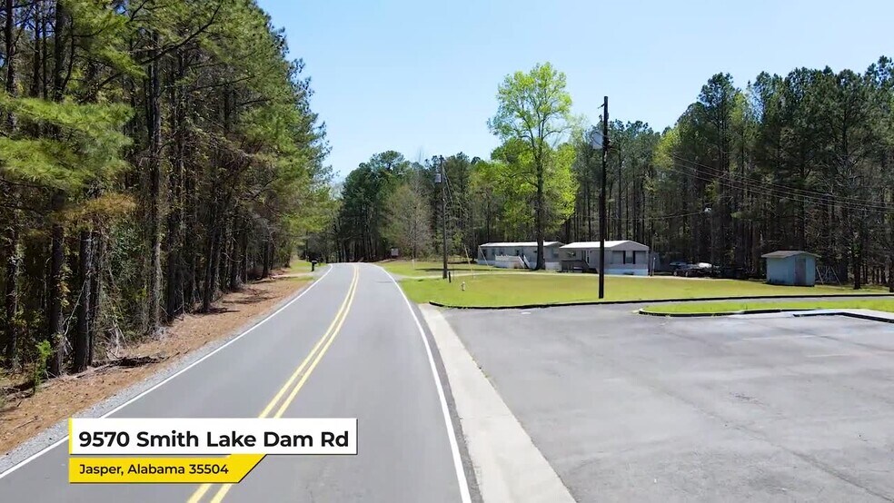 9670 Smith Lake Dam Rd, Jasper, AL à vendre - Vidéo sur l’inscription commerciale - Image 2 de 14