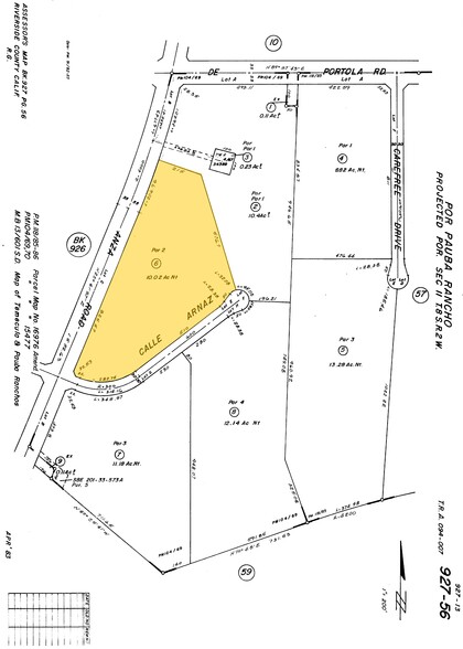 34830 Calle Arnaz, Temecula, CA à louer - Plan cadastral - Image 2 de 2