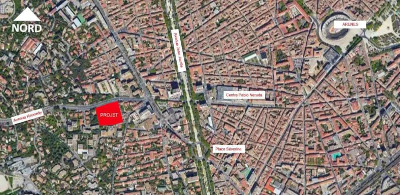 Office in Nîmes for lease - Building Photo - Image 2 of 2