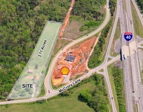 8010 McCory Ln, Nashville, TN - AERIAL map view
