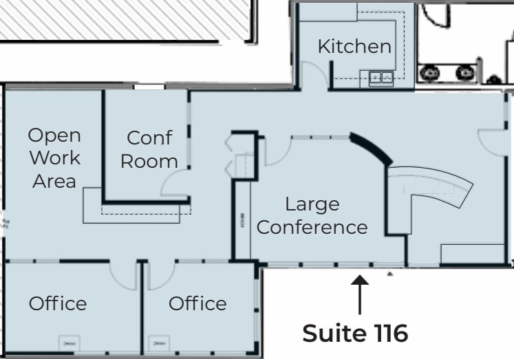 1611 116th Ave NE, Bellevue, WA for lease Floor Plan- Image 1 of 5