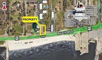 More details for 2040 Beach Blvd, Biloxi, MS - Land for Sale