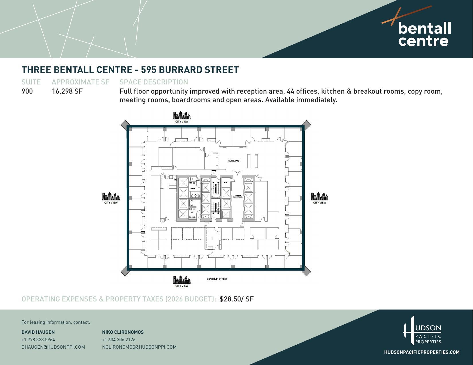 595 Burrard St, Vancouver, BC for lease Floor Plan- Image 1 of 1