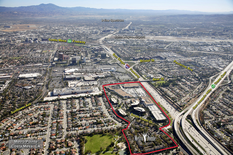 950 S Coast Dr, Costa Mesa, CA for lease - Aerial - Image 2 of 17