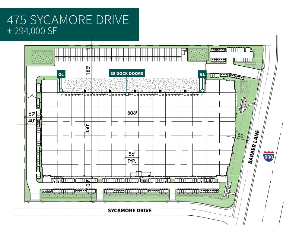 475 Sycamore Dr, Milpitas, CA à louer Plan d’étage- Image 1 de 1