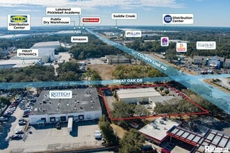 5345-5351 Great Oak Dr, Lakeland, FL - Aérien  Vue de la carte - Image1