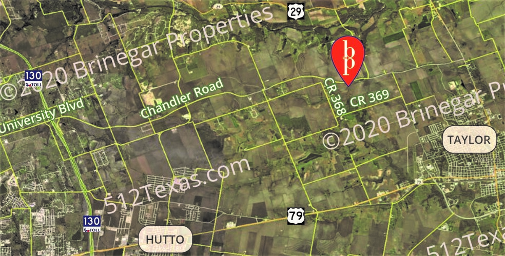 12985 Chandler Rd, Taylor, TX for sale - Aerial - Image 2 of 11