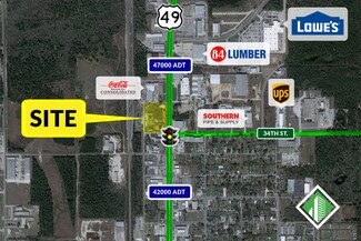 Plus de détails pour 3505 25th Ave, Gulfport, MS - Terrain à vendre