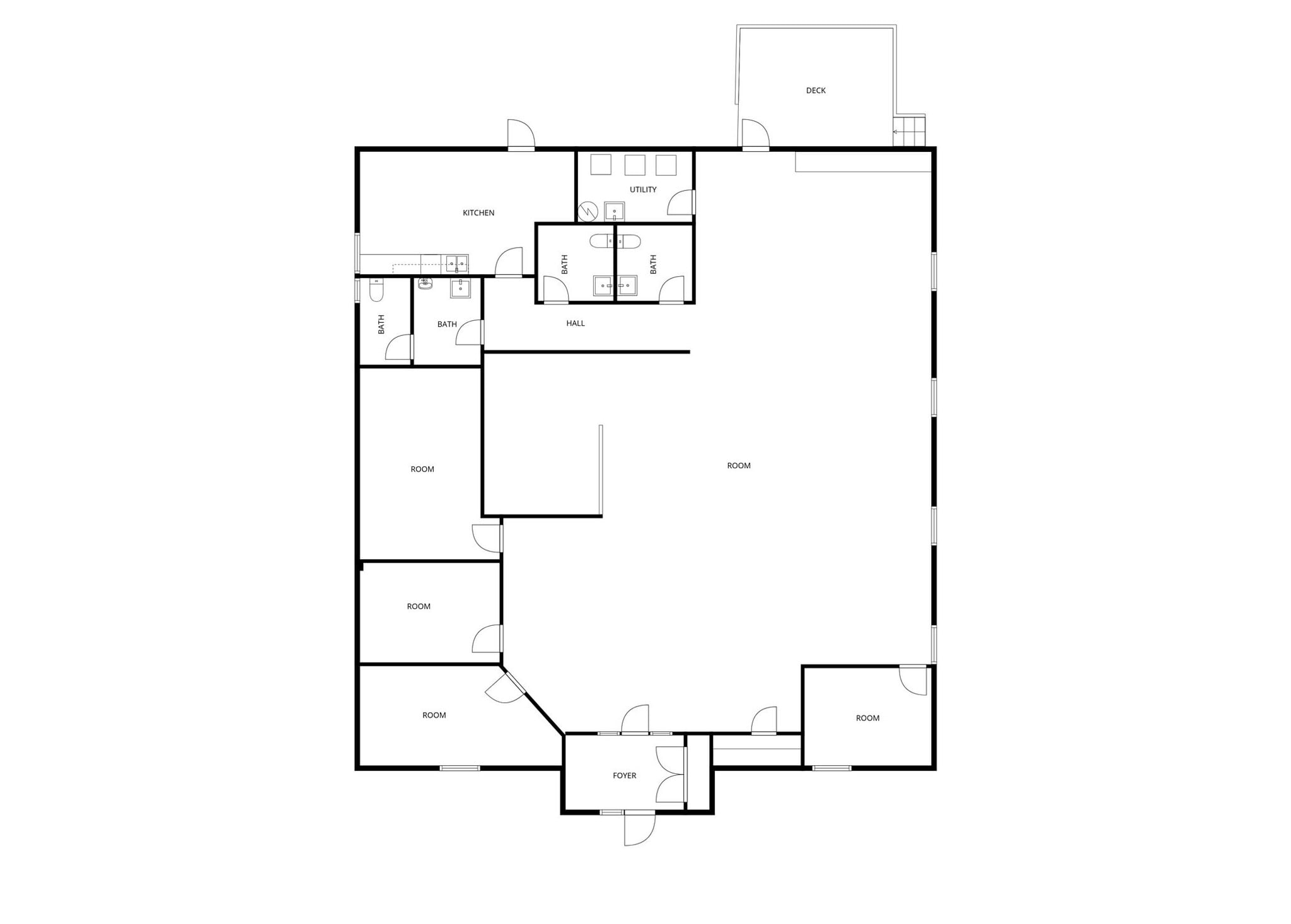 11428-11432 Tesson Ferry Rd, Saint Louis, MO à louer Plan d’étage- Image 1 de 6