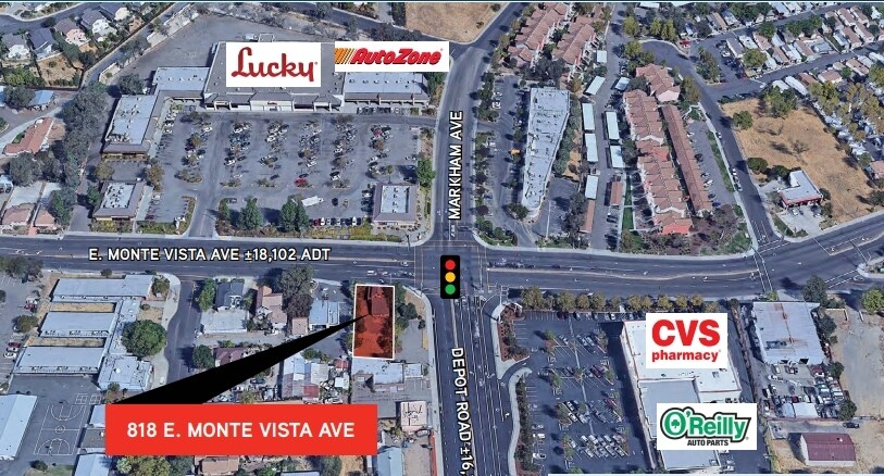 818 E Monte Vista Ave, Vacaville, CA à louer - Photo du bâtiment - Image 2 de 3