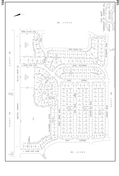 1401 E Marlton Pike, Cherry Hill, NJ for lease - Plat Map - Image 3 of 16