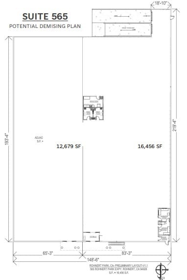 575-605 Rohnert Park Expy W, Rohnert Park, CA for lease Floor Plan- Image 1 of 1