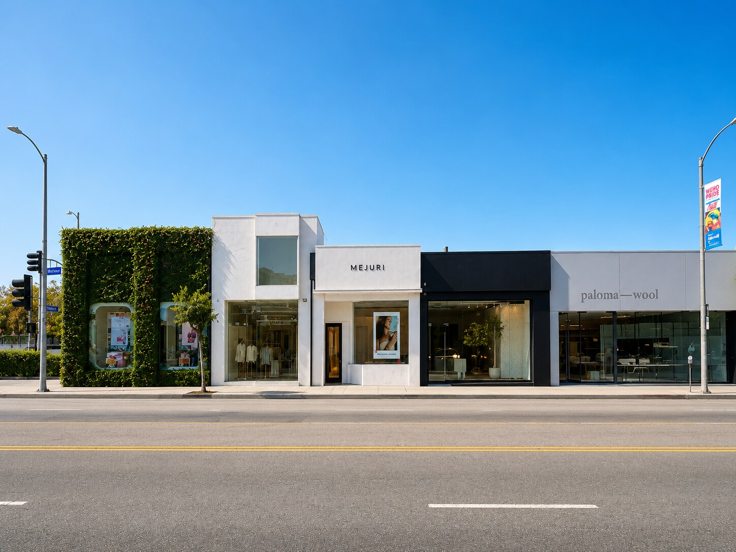 8400-8406 Melrose Ave, West Hollywood, CA à louer Photo du bâtiment- Image 1 de 4