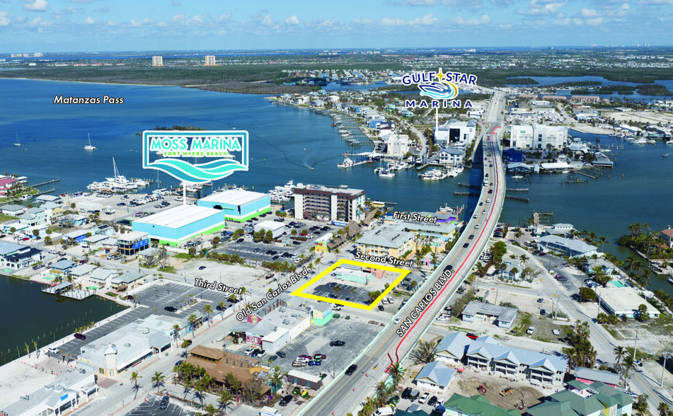 430 Old San Carlos Blvd, Fort Myers Beach, FL for sale - Aerial - Image 1 of 3