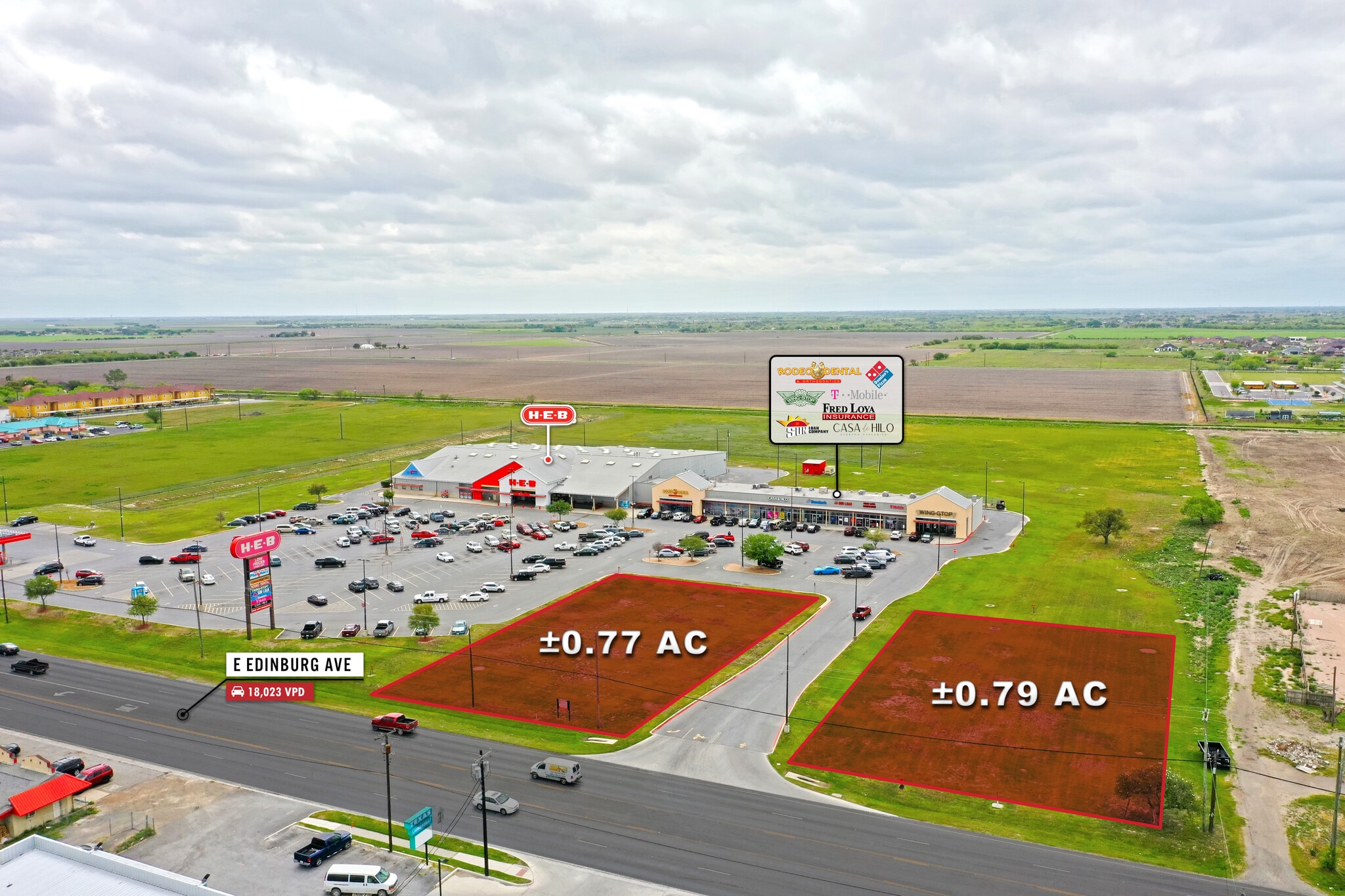Hwy 107 & Comal St, Elsa, TX for lease Aerial- Image 1 of 7