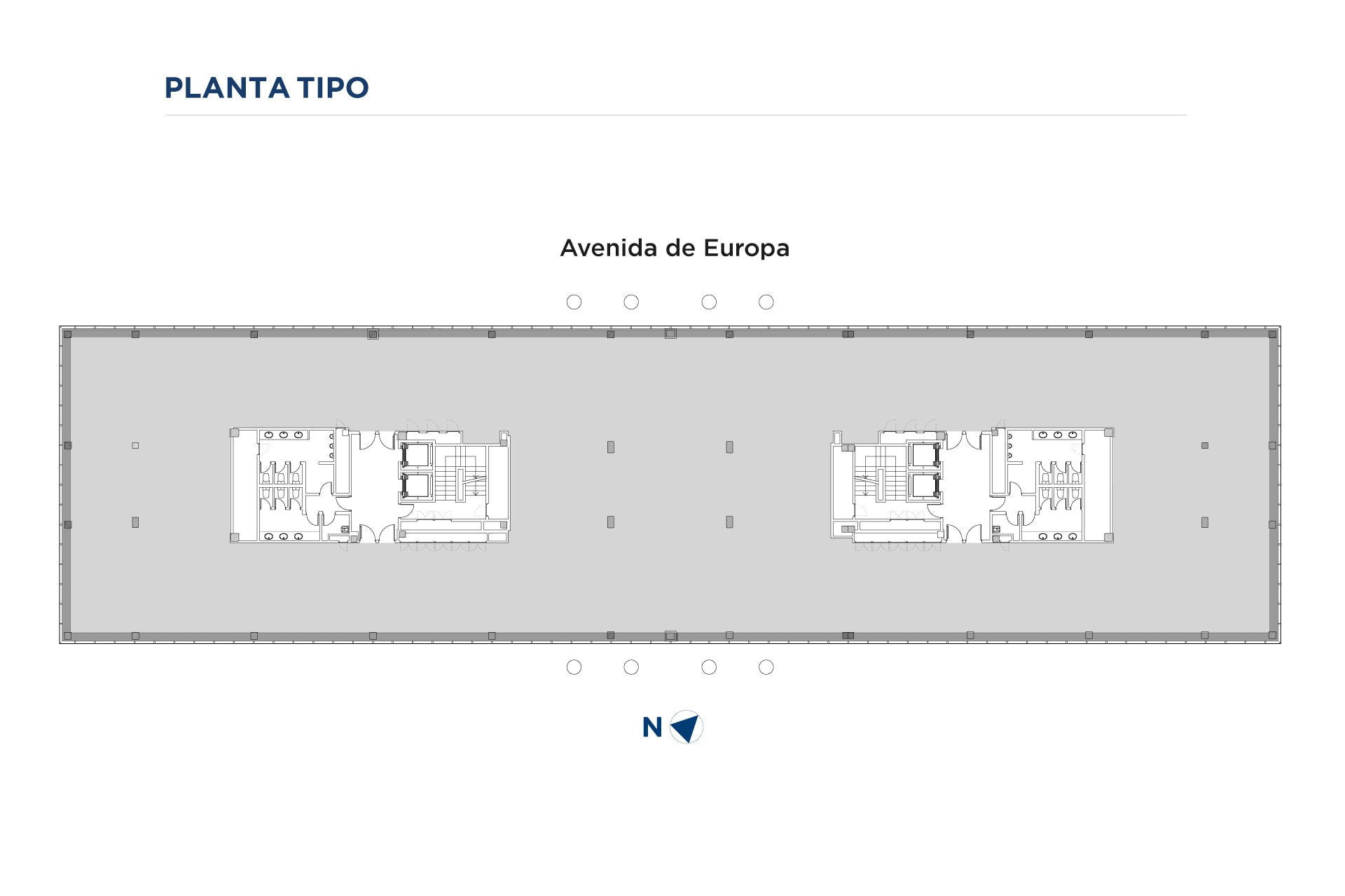 Avenida de Europa, 26, Pozuelo de Alarcón, Madrid à louer Plan d’étage type- Image 1 de 9