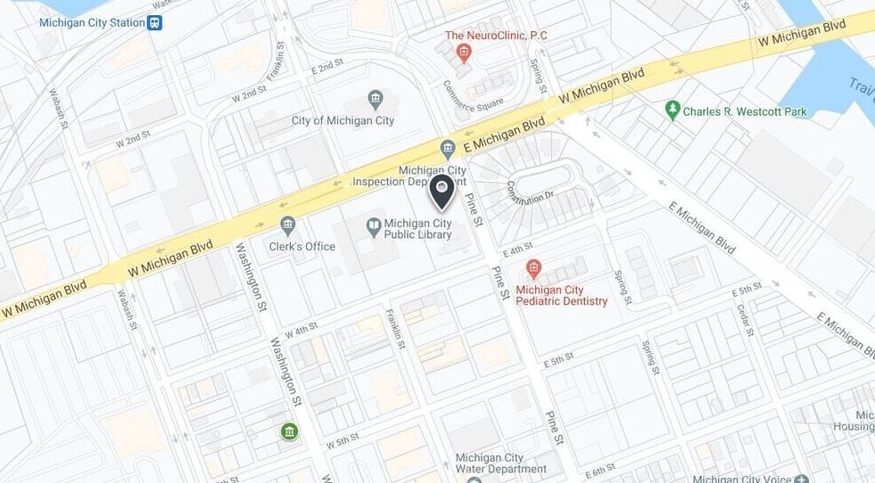 126 E 4th St, Michigan City, IN for sale - Plat Map - Image 3 of 3