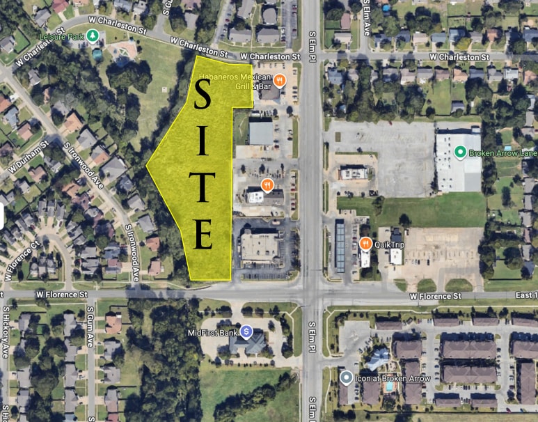 NW 111 and Elm Pl, Broken Arrow, OK for sale Primary Photo- Image 1 of 2