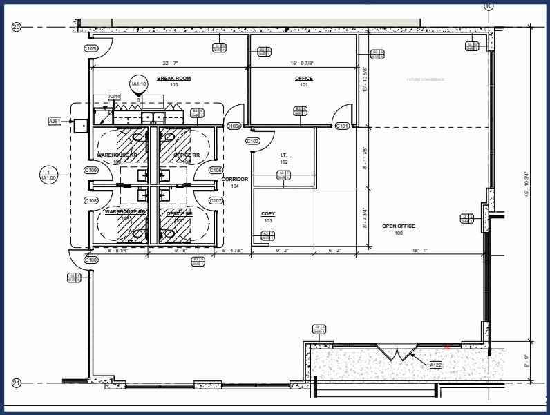 22102 Beckendorff Rd, Katy, TX for lease Floor Plan- Image 1 of 2