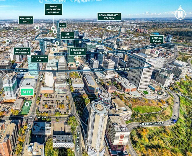 Plus de détails pour 10008 103 Av NW, Edmonton, AB - Terrain à vendre