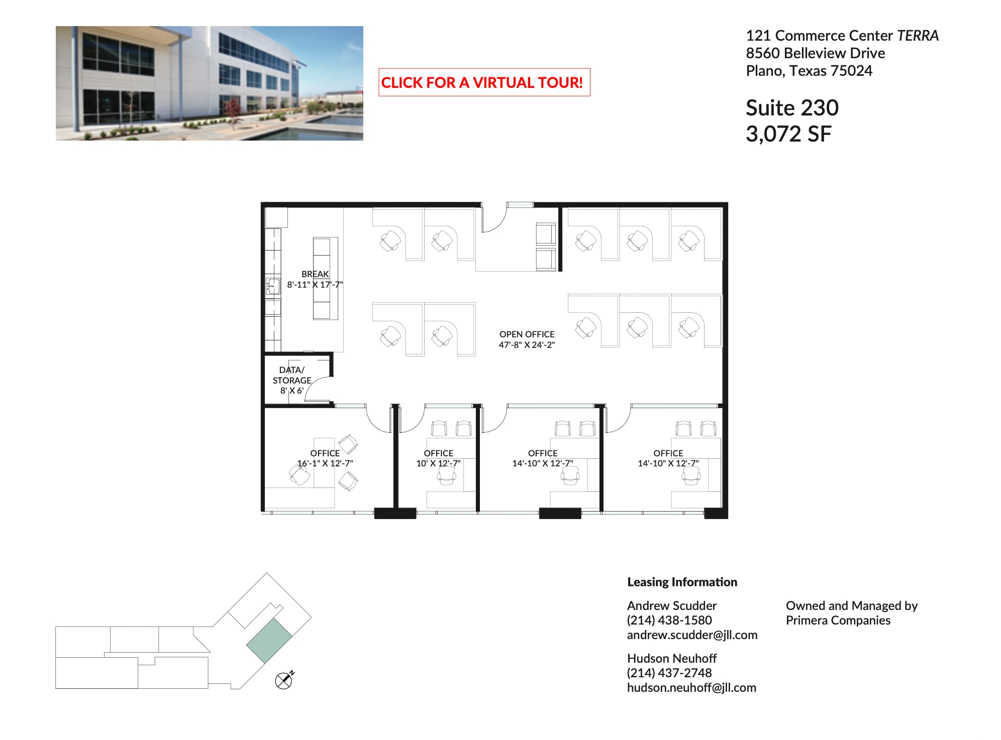 8560 Belleview Dr, Plano, TX for lease Floor Plan- Image 1 of 1