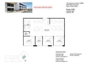 8560 Belleview Dr, Plano, TX for lease Floor Plan- Image 1 of 1