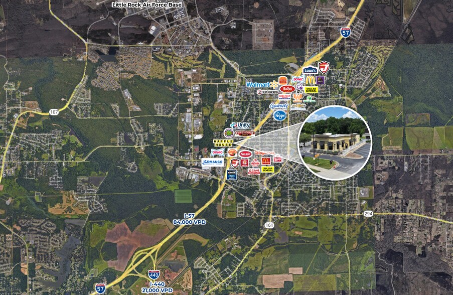 209 Marshall Rd, Jacksonville, AR à vendre - Photo du bâtiment - Image 2 de 11
