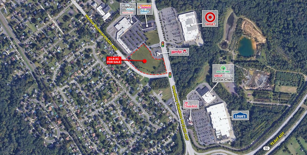 610 Woodbury Glassboro Rd, Sewell, NJ à vendre - Photo du bâtiment - Image 2 de 3