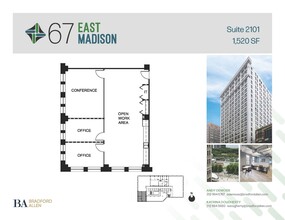 67 E Madison St, Chicago, IL for lease Floor Plan- Image 1 of 3