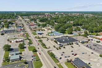 800 S Tillotson Ave, Muncie, IN - Aérien Vue de la carte