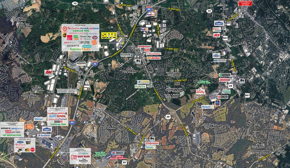 6109 Bayfield Pky, Concord, NC for lease - Aerial - Image 1 of 7