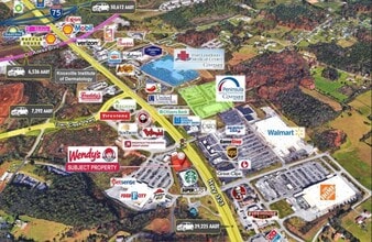 874 US-321, Lenoir City, TN - AERIAL map view - Image1