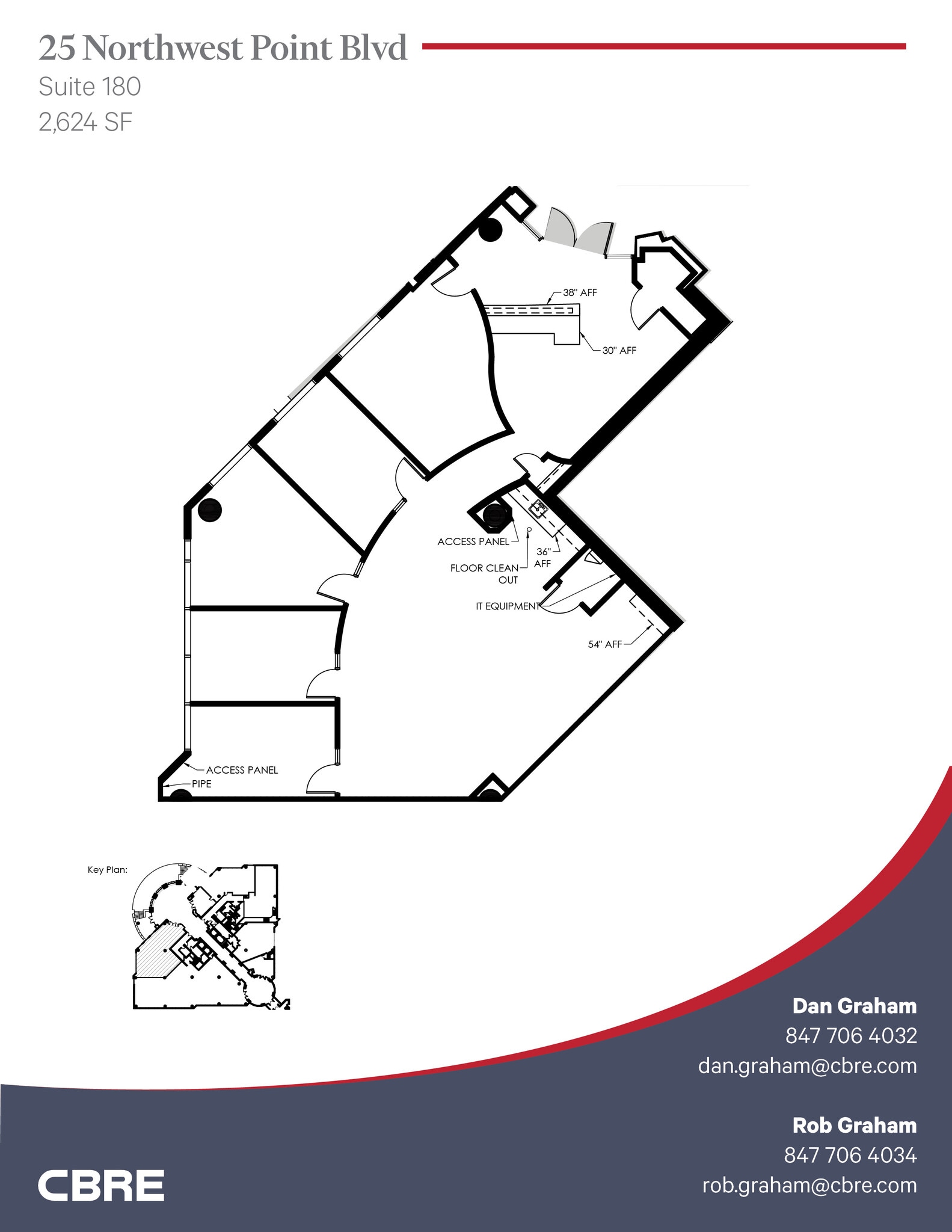 25 NW Point Blvd, Elk Grove Village, IL for lease Floor Plan- Image 1 of 1
