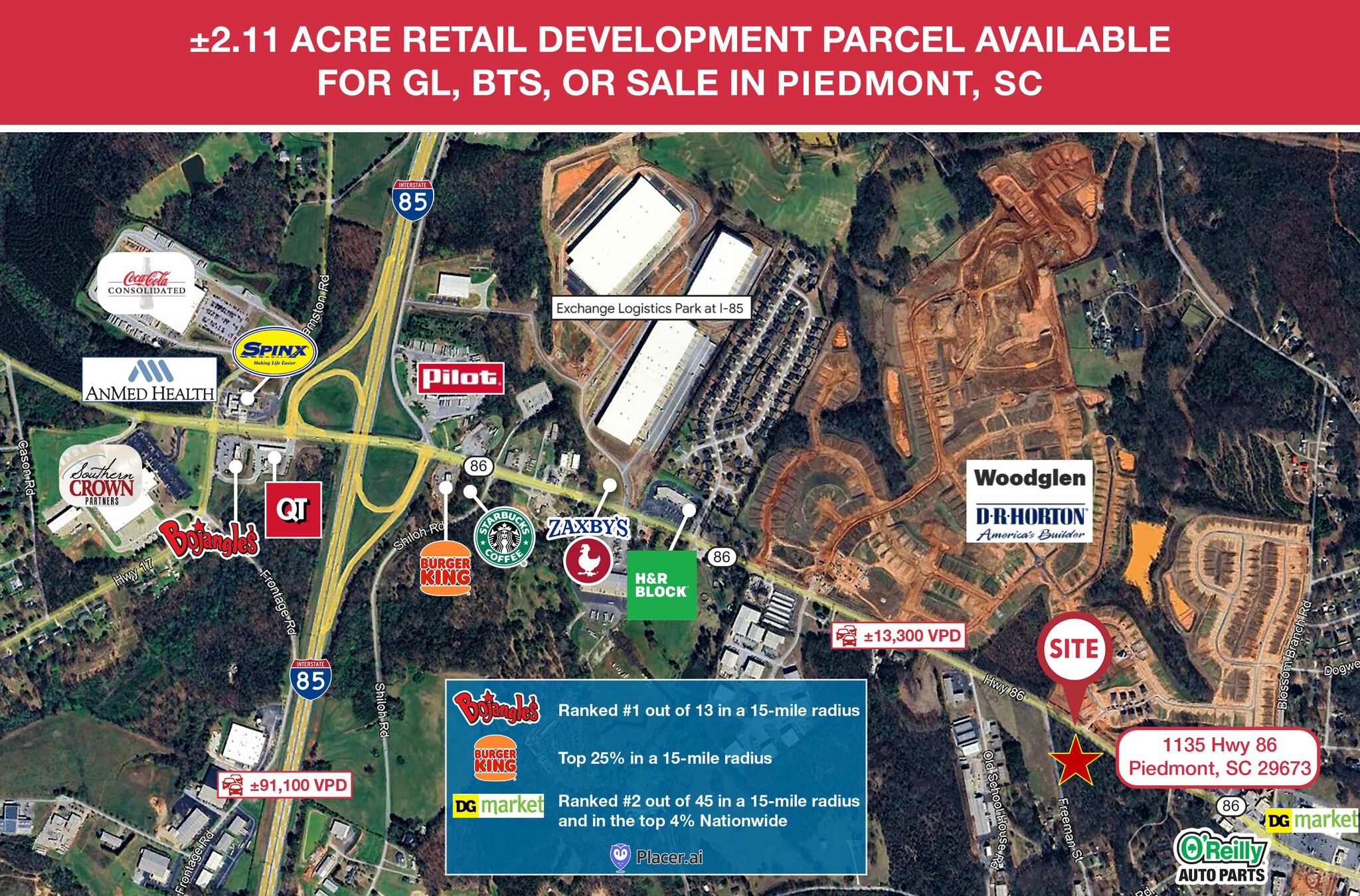 1135 SC-86, Piedmont, SC for lease Primary Photo- Image 1 of 5